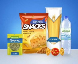 Embalagem para alimentos monocamada